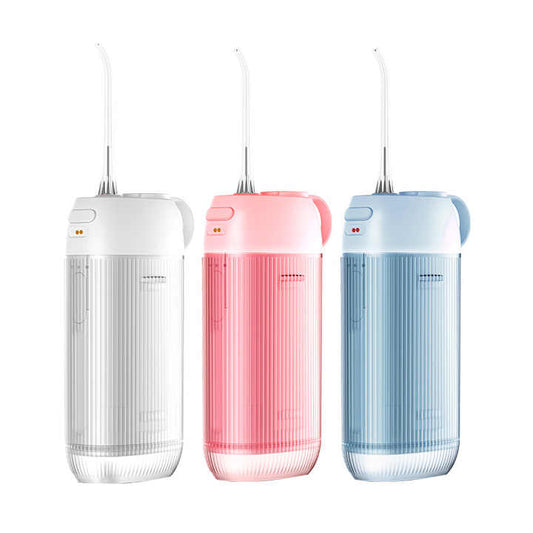 Blue Advanced Portable Water Flosser - USB Rechargeable Cordless Oral Irrigator, 3 Modes, IPX7 Waterproof for V888-ELOSUNG27438