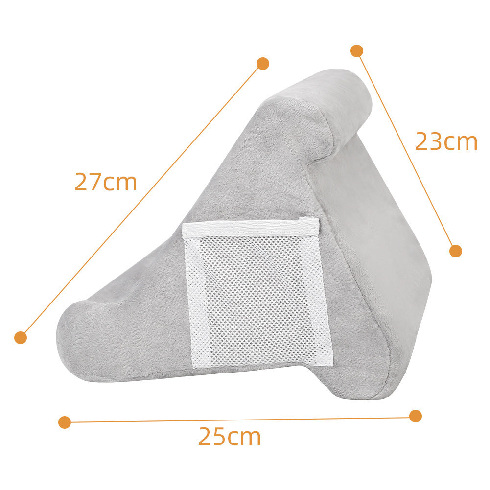 Purple Soft Multi-Angle Tablet Pillow Stand - Comfy Reading & Viewing Holder for iPads, Books, eReaders V888-ELOSUNG27497