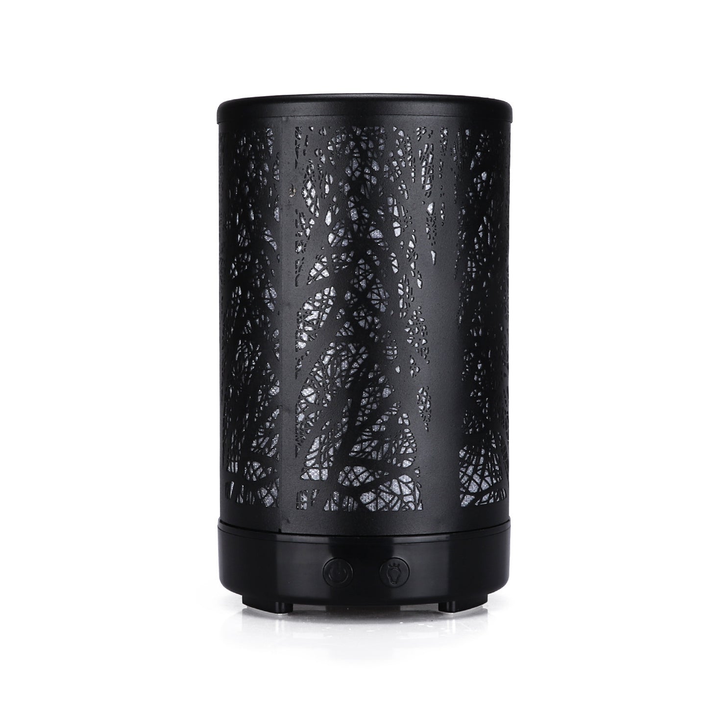 Black Forest Design Iron Essential Oil Diffuser - 7 Color LED Ultrasonic Cool Mist Humidifier 100ml V888-ELOSUNG27506
