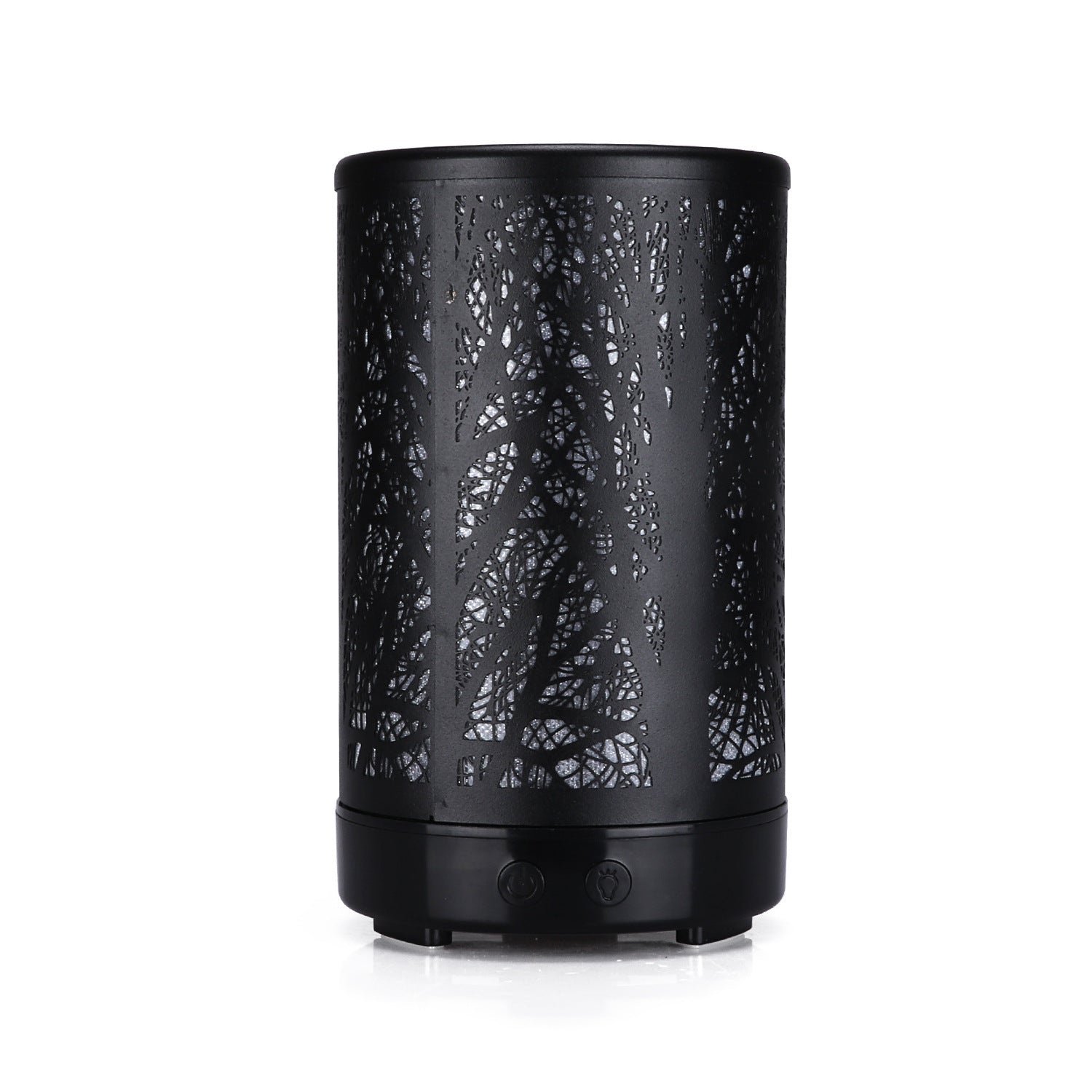 Black Forest Design Iron Essential Oil Diffuser - 7 Color LED Ultrasonic Cool Mist Humidifier 100ml V888-ELOSUNG27506
