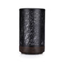 Coffee and Black Forest Design Iron Essential Oil Diffuser - 7 Color LED Ultrasonic Cool Mist Humidifier 100ml V888-ELOSUNG27508