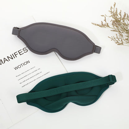 2 Pcs Grey 3D Contoured Eye Mask - Total Blackout, Pressure-Free Memory Foam, Skin-Friendly & Breathable for V888-ELOSUNG27529
