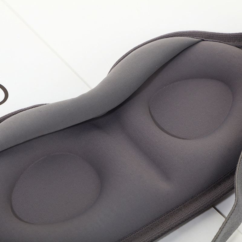 2 Pcs Grey 3D Contoured Eye Mask - Total Blackout, Pressure-Free Memory Foam, Skin-Friendly & Breathable for V888-ELOSUNG27529