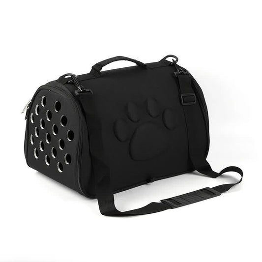 Black Stylish EVA Pet Carrier Bag - Lightweight Portable & Breathable Travel Crate for Small Dogs & Cats V888-ELOSUNG27540