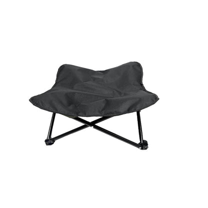 Black Elevated Comfort Pet Bed - Portable & Foldable Dog Cat Cot - Durable 600D Oxford Fabric, Washable V888-ELOSUNG27553