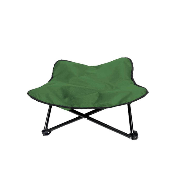 Bright Green Elevated Comfort Pet Bed - Portable & Foldable Dog Cat Cot - Durable 600D Oxford Fabric, V888-ELOSUNG27554