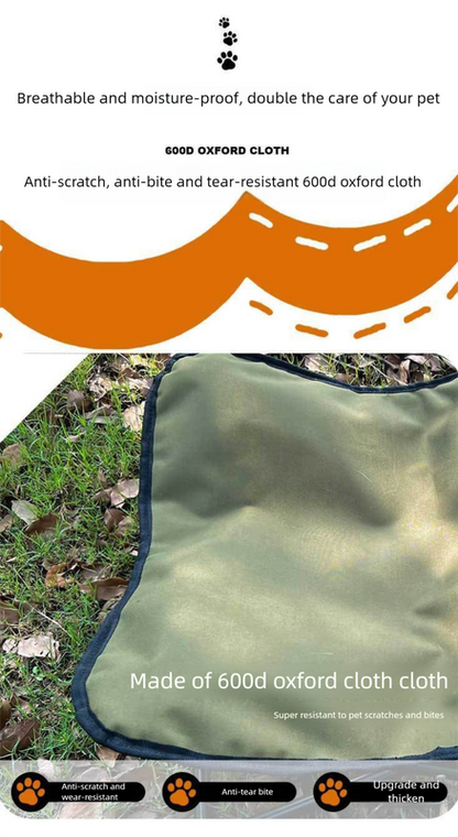 Bright Green Elevated Comfort Pet Bed - Portable & Foldable Dog Cat Cot - Durable 600D Oxford Fabric, V888-ELOSUNG27554