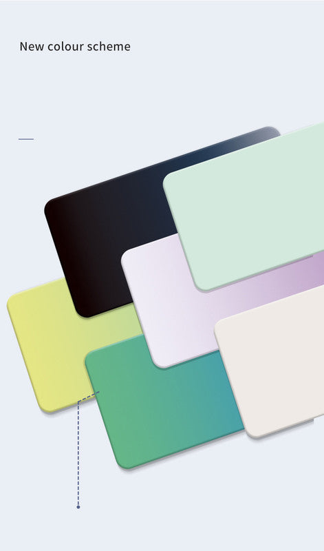 Green-Blue Gradient Premium Large Silicone Mouse Pad - Non-Slip, 600x300mm for Office and Gaming V888-ELOSUNG27581