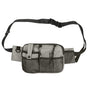 Grey and Black Nurse Utility Belt Bag - Multi-Pocket Medical Organizer Waist Pack for Tools & Essentials V888-ELOSUNG27643