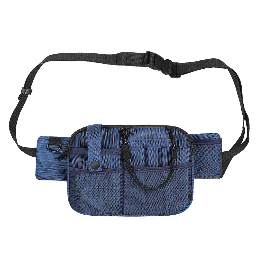 Dark Blue Nurse Utility Belt Bag - Multi-Pocket Medical Organizer Waist Pack for Tools & Essentials V888-ELOSUNG27645