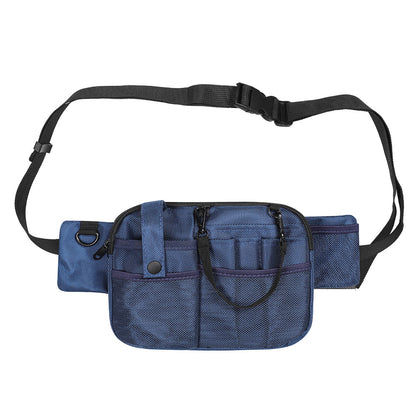 Dark Blue Nurse Utility Belt Bag - Multi-Pocket Medical Organizer Waist Pack for Tools & Essentials V888-ELOSUNG27645
