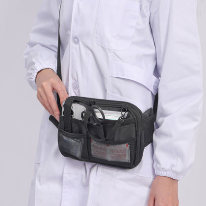 Orange Nurse Utility Belt Bag - Multi-Pocket Medical Organizer Waist Pack for Tools & Essentials V888-ELOSUNG27646