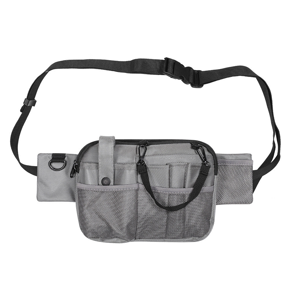 Grey Nurse Utility Belt Bag - Multi-Pocket Medical Organizer Waist Pack for Tools & Essentials V888-ELOSUNG27647