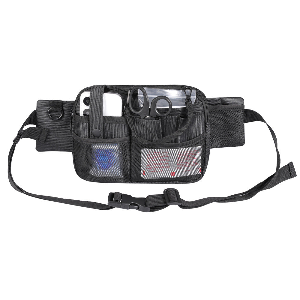 Grey Nurse Utility Belt Bag - Multi-Pocket Medical Organizer Waist Pack for Tools & Essentials V888-ELOSUNG27647