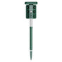 Green Solar Powered Ultrasonic Animal Repeller - Multi-Frequency Pest Deterrent with Motion Sensor, LED V888-ELOSUNG27650
