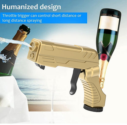 Gold Champagne & Beer Spray Gun - Ultimate Party Starter & Drink Dispenser with Bottle Opener V888-ELOSUNG27696