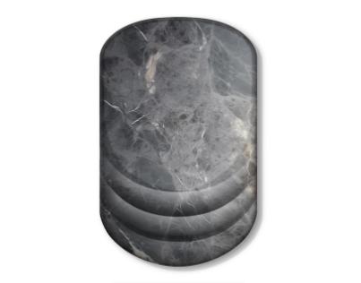 Grey Ergonomic Mouse Pad with 3D Silicone Gel Wrist Rest - Stylish Comfort & Support for Office & Home V888-ELOSUNG27764