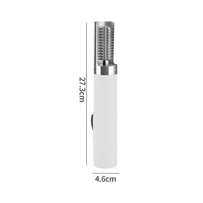 White Cordless Electric Fish Scaler - Rechargeable 3000mAh Power, Stainless Steel Blade, Mess-Free Fish V888-ELOSUNG27801