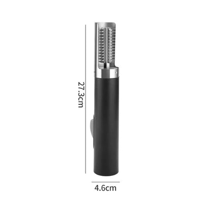 Black Cordless Electric Fish Scaler - Rechargeable 3000mAh Power, Stainless Steel Blade, Mess-Free Fish V888-ELOSUNG27802