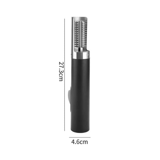 Black Cordless Electric Fish Scaler - Rechargeable 3000mAh Power, Stainless Steel Blade, Mess-Free Fish V888-ELOSUNG27802