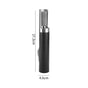 Black Cordless Electric Fish Scaler - Rechargeable 3000mAh Power, Stainless Steel Blade, Mess-Free Fish V888-ELOSUNG27802