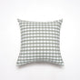 Green Small Plaid Pattern Set of 2 Decorative Cushion Covers - 45x45cm, Soft Polyester (Inserts Not Included) V888-ELOSUNG27822