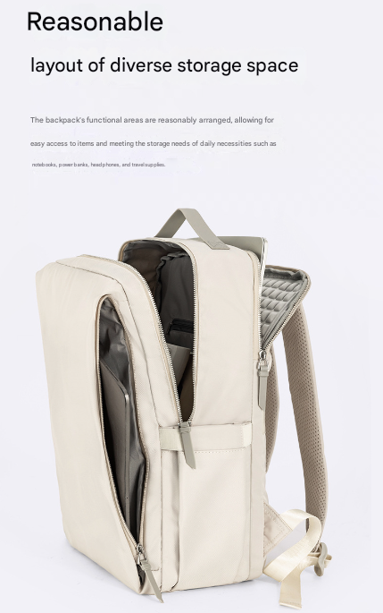 Black Slim Minimalist Laptop Backpack - Shockproof & Anti-Theft Design, Travel-Friendly with Luggage Strap, V888-ELOSUNG27863