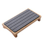 Dark Grey Natural Diatomaceous Earth Absorbent Drying Tray with Bamboo Base - Quick-Dry Stone Mat for Kitchen V888-ELOSUNG27948