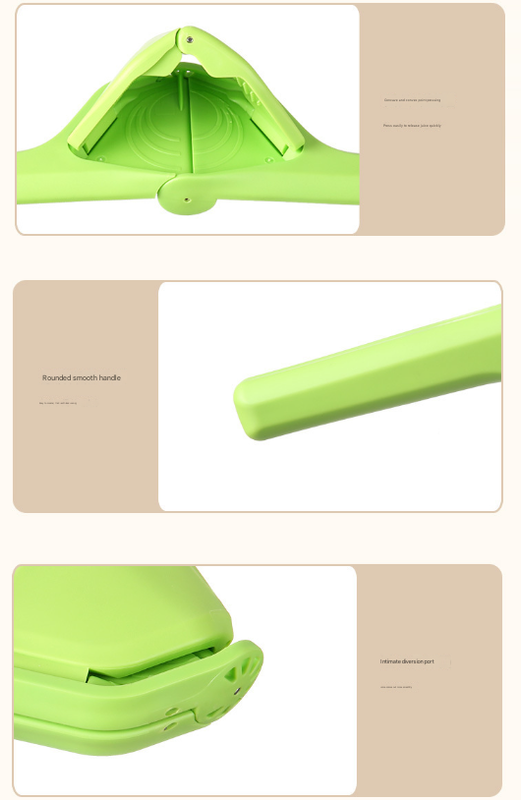 3 Pcs Yellow Easy-Squeeze Manual Citrus Juicer - Durable Lemon & Orange Squeezer with Pour Spout, Food-Grade V888-ELOSUNG27977