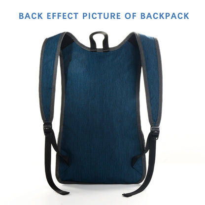Grey Ultra Lightweight Packable Backpack - Foldable Daypack for Hiking & Travel V888-ELOSUNG28039