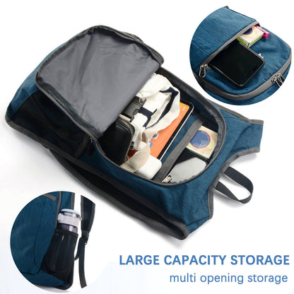 Grey Ultra Lightweight Packable Backpack - Foldable Daypack for Hiking & Travel V888-ELOSUNG28039
