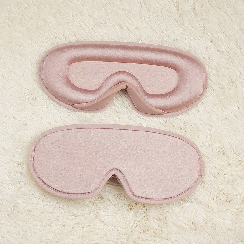 Pink Set of 2 3D Contoured Sleep Eye Masks - Total Blackout Memory Foam Blindfold with Lycra V888-ELOSUNG28042