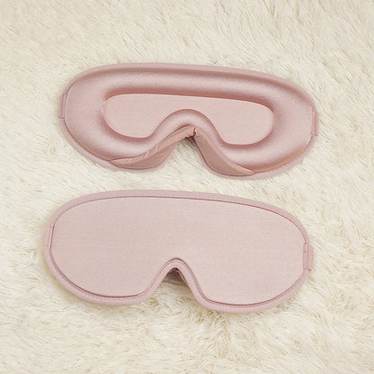 Pink Set of 2 3D Contoured Sleep Eye Masks - Total Blackout Memory Foam Blindfold with Lycra V888-ELOSUNG28042