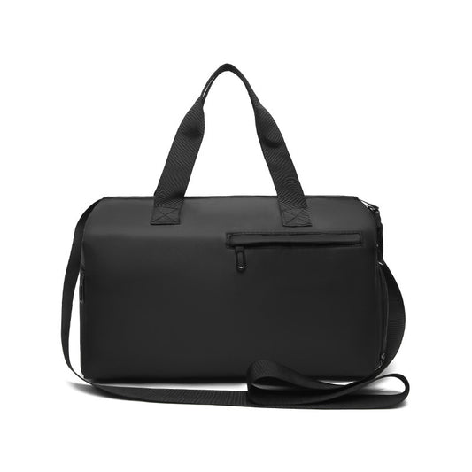 Black Men's Large Capacity Sports Duffel Bag with Wet/Dry Separation Pocket - Travel & Gym Tote V888-ELOSUNG28167