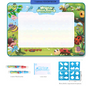Forest Insect Giant Aqua Magic Doodle Mat 100x80cm - Mess-Free Reusable Water Drawing Pad for Creative Kids V888-ELOSUNG28217