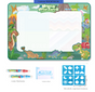 Dinosaur Land Giant Aqua Magic Doodle Mat 100x80cm - Mess-Free Reusable Water Drawing Pad for Creative Kids V888-ELOSUNG28218