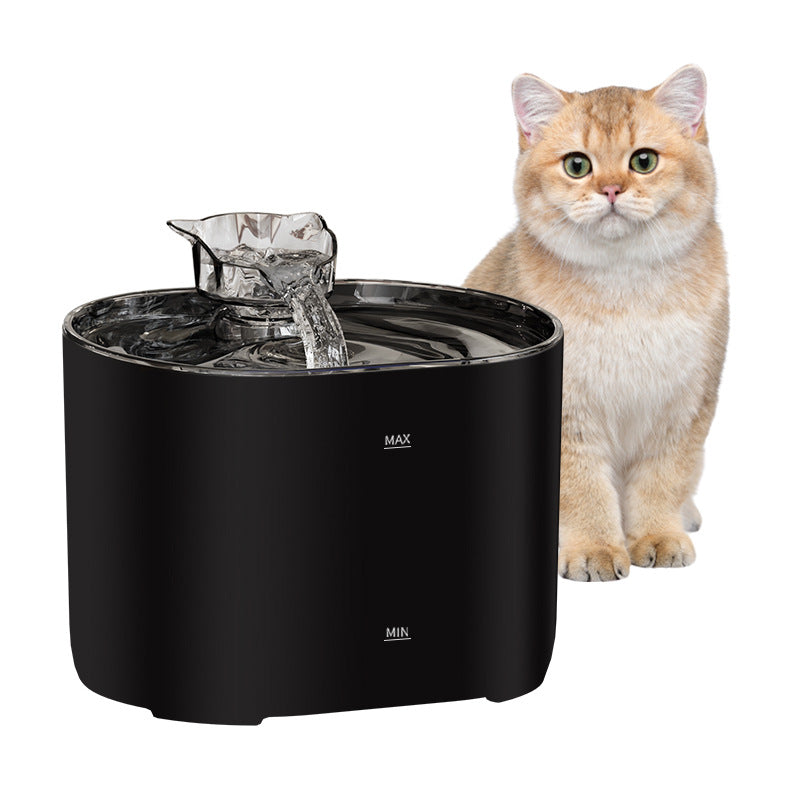 FT666 Introductory Version Automatic Pet Drinking Fountain for Cats & Dogs - Filtered Flowing Water V888-ELOSUNG28246