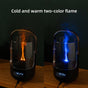 Creative Retro Flame Essential Oil Diffuser - Portable Humidifier for Office, Bedroom & Camping V888-ELOSUNG28278