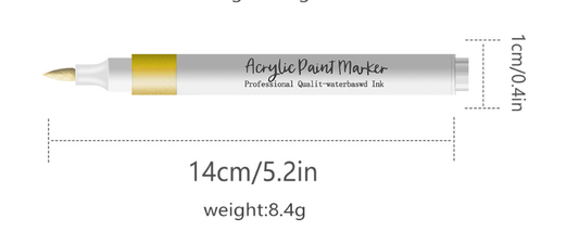 60 Color Acrylic Marker Pens for Kids - Washable Drawing and Doodling Set for Creative Art V888-ELOSUNG28290