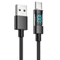 2 Meter USB To Type-C 4-Piece Set 1m 100W Super Fast Charge Transparent Aluminum Shell Digital Display Data V888-ELOSUNG28306