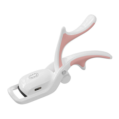 White USB Rechargeable Electric Heated Eyelash Curler - Lash Lift and Extension Tool V888-ELOSUNG28311