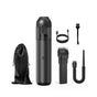 Black Versatile 2-in-1 Cordless Handheld Vacuum Cleaner & Blower - USB Rechargeable, High-Power for Car & Home V888-ELOSUNG28319