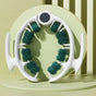 Green 360 Degree Clamp Leg Roller Massager - Deep Tissue Relief for Thighs, Calves & Arms V888-ELOSUNG28337
