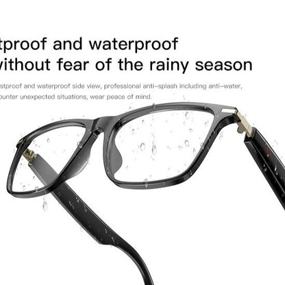 Transparent Smart Bluetooth Audio Sunglasses - Hands-Free Calls & Music Streaming Eyewear V888-ELOSUNG28338