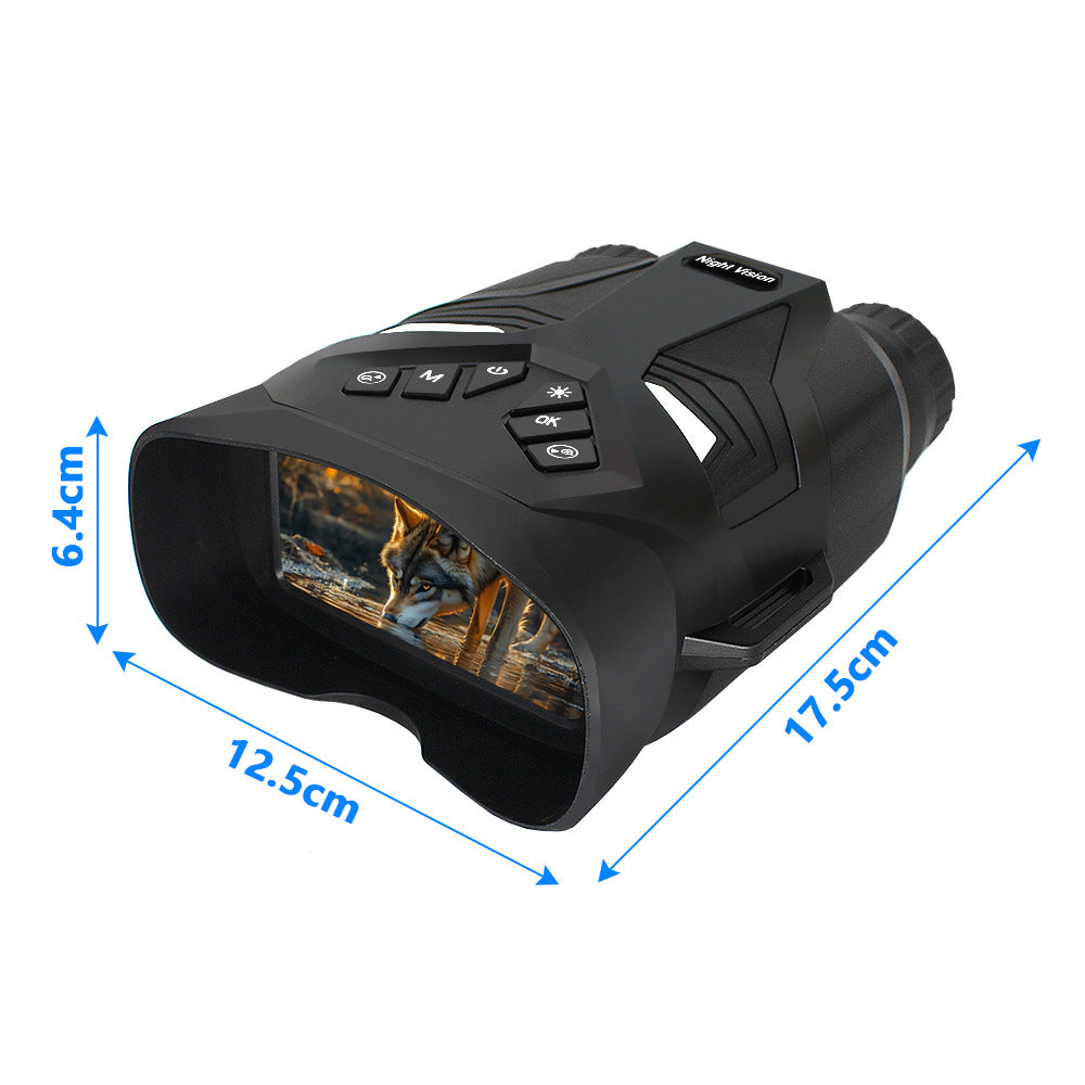Grey 4K Portable Digital Night Vision Binoculars - HD Photo & Video Infrared Scope V888-ELOSUNG28345