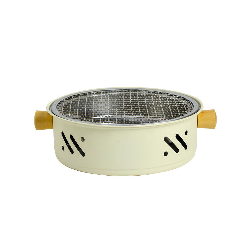 Portable 28cm Stainless Steel Barbecue and Tea Furnace V888-ELOSUNG28459