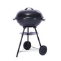 Outdoor Folding Apple-Shaped Stainless Steel Charcoal Barbecue Grill - 41cm Grill Net V888-ELOSUNG28465
