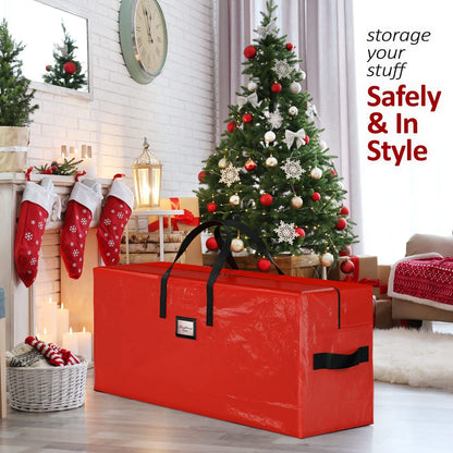 Red 165*38*76CM Durable Dustproof Christmas Tree Storage Bag V888-ELOSUNG28529