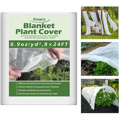2-Piece Premium Nonwoven Plant Frost Cover - 3x9m V888-ELOSUNG28536