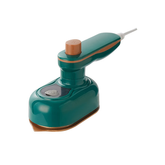 Green Mini Handheld Steam Iron - Portable Garment Steamer V888-ELOSUNG28538